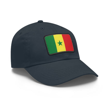 Senegal Leather Patch Hat