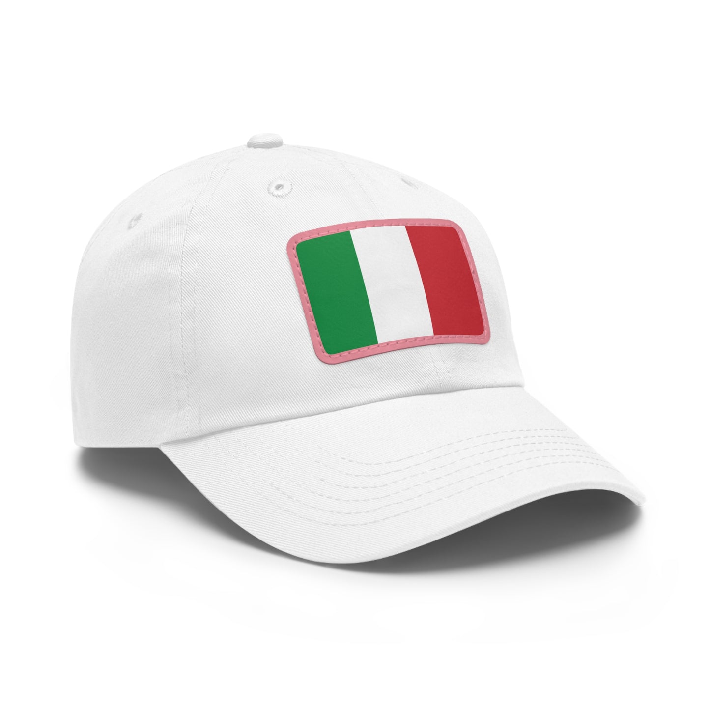 Italy Leather Patch Hat