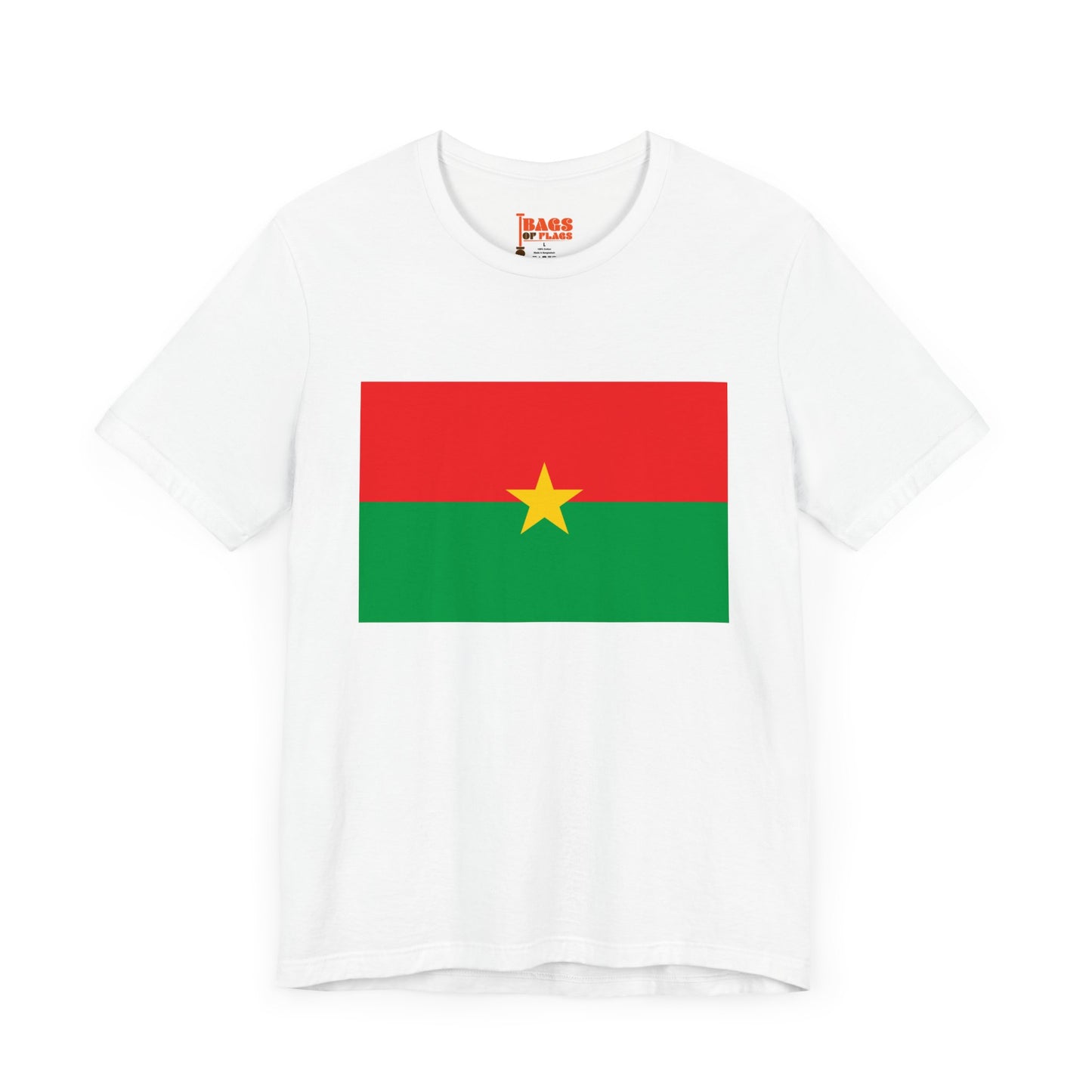 Burkina Faso Flag on T-shirt