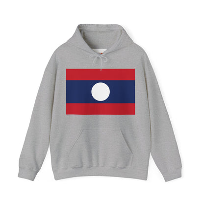 Laos Flag on Hoodie