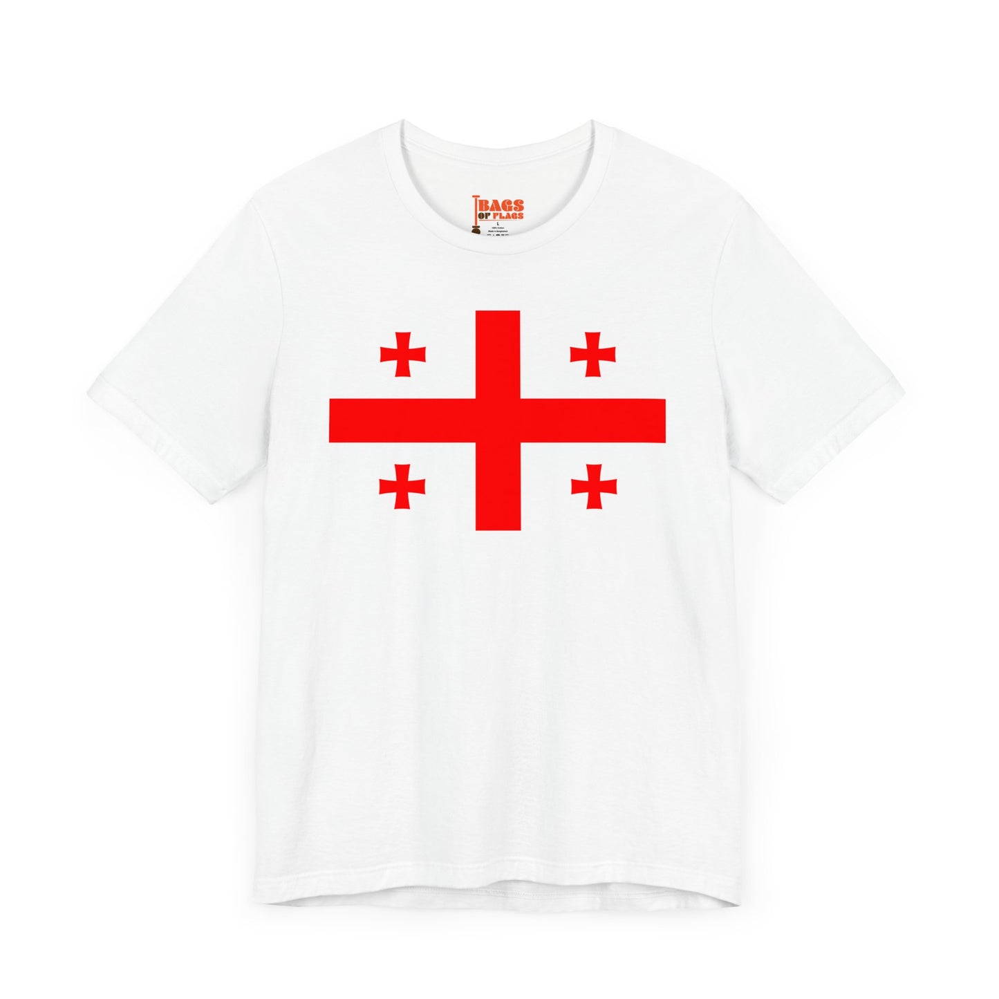 Georgia Flag on T-shirt