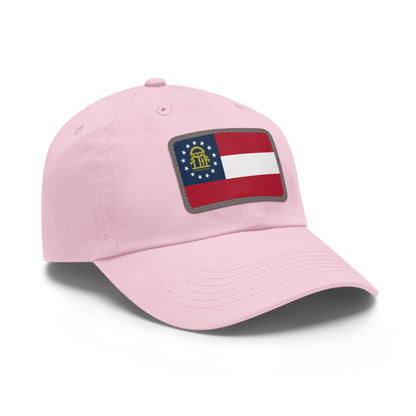 Georgia Leather Patch Hat