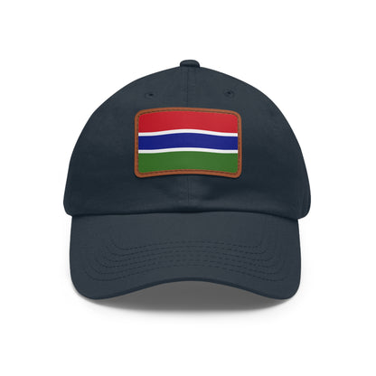 The Gambia Leather Patch Hat