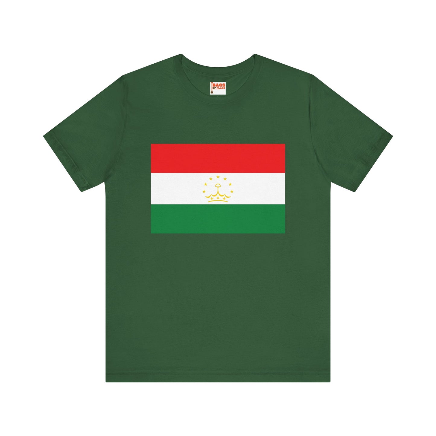 Tajikistan Flag on T-shirt