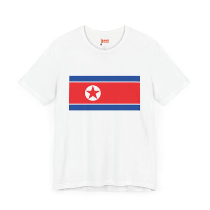 North Korea Flag on T-shirts