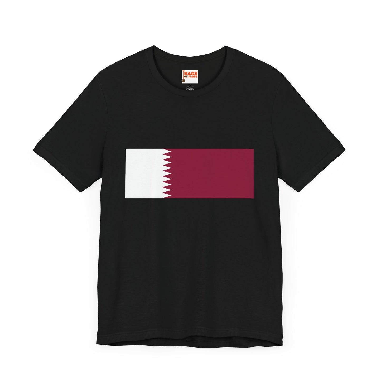 Qatar Flag on T-shirt