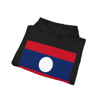 Laos Flag Hoodie
