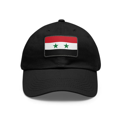 Syria Leather Patch Hat
