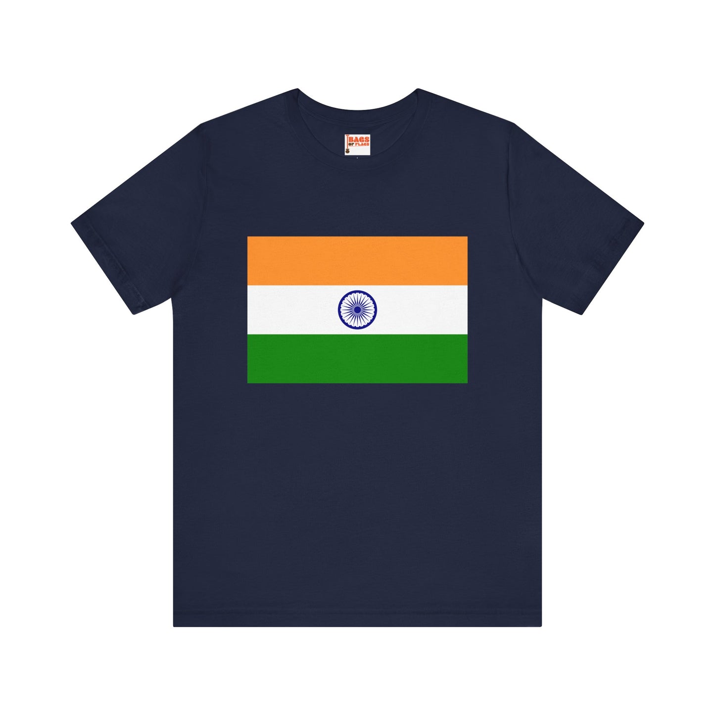 India Flag on T-shirt