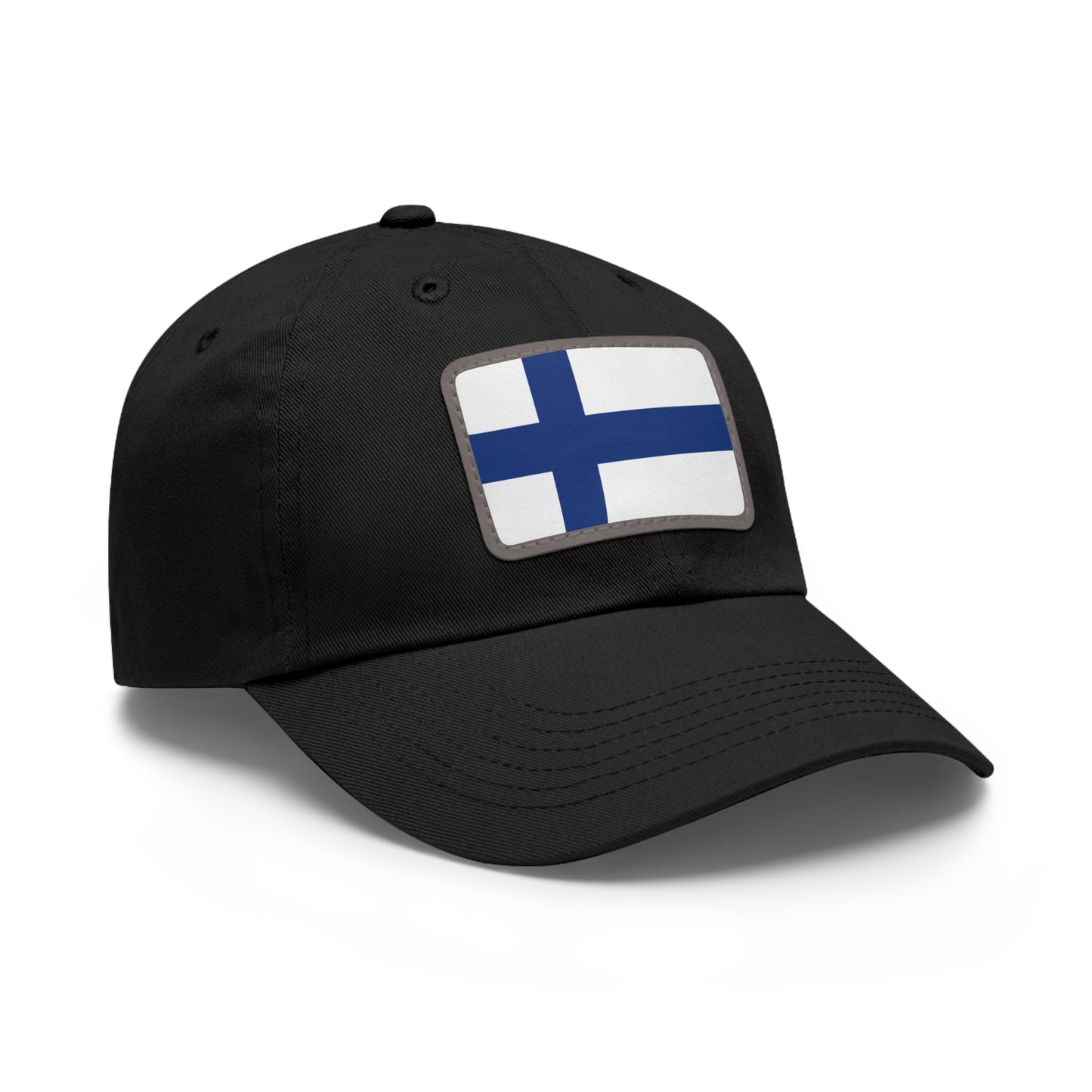 Finland Leather Patch Hat