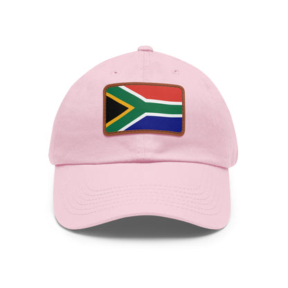 South Africa Leather Patch Hat