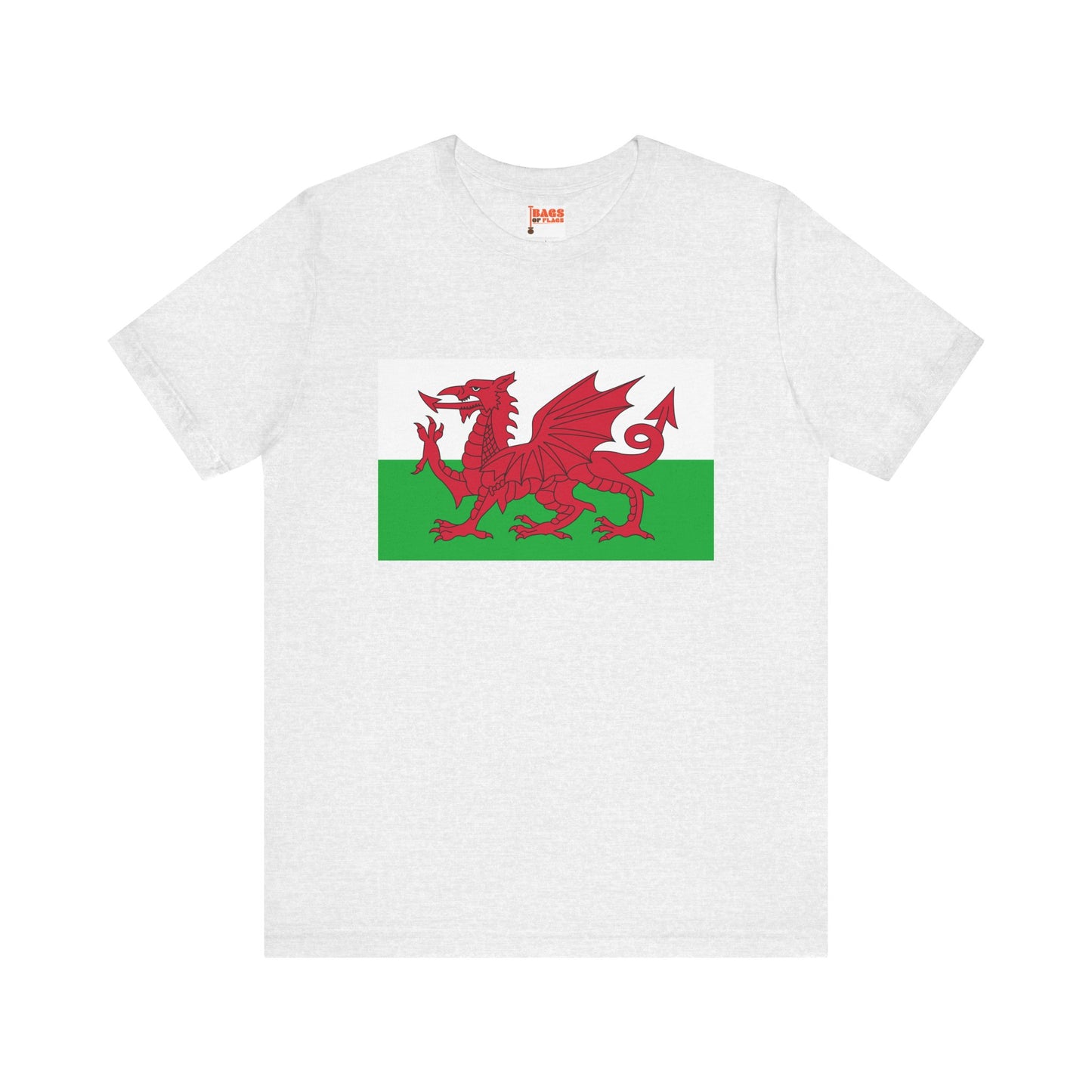 Wales Flag on T-shirt