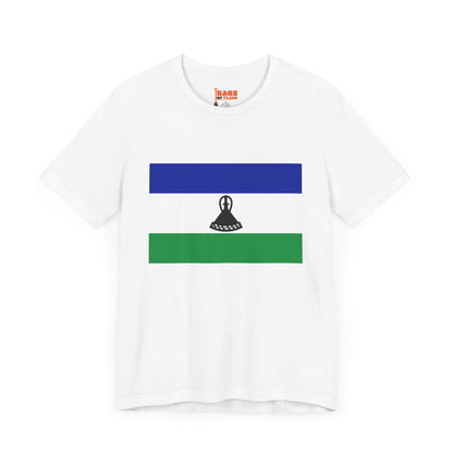 Lesotho Flag on T-shirt