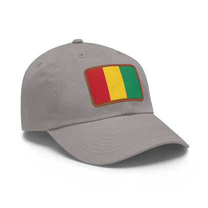 Guinea Leather Patch Hat