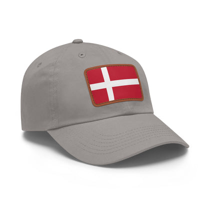 Denmark Leather Patch Hat