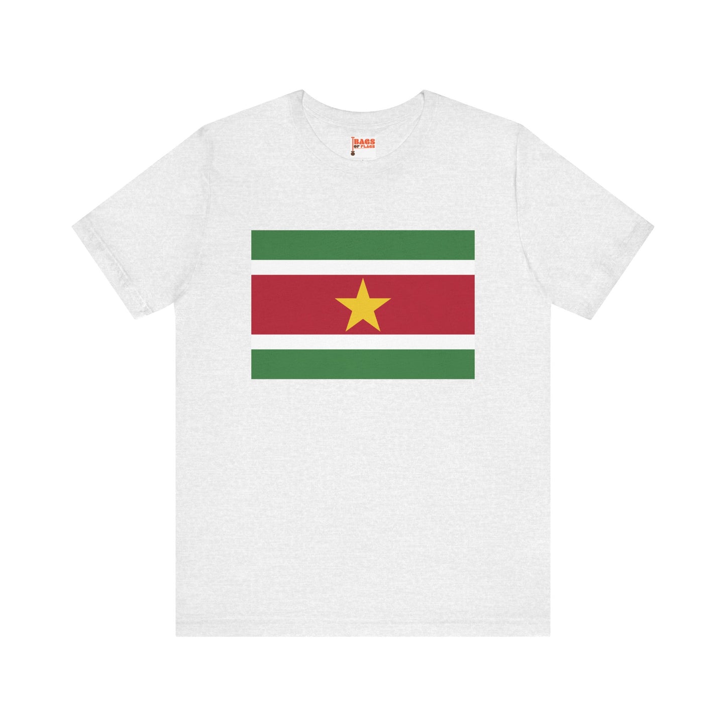 Suriname Flag on T-shirt