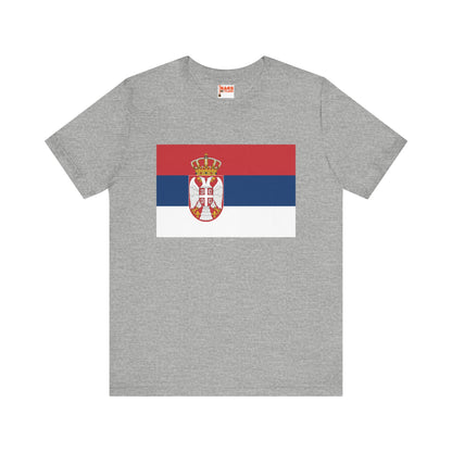 Serbia Flag on T-shirt