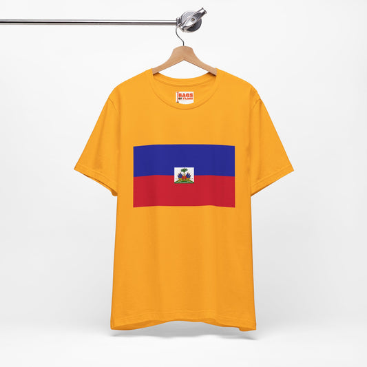 Haiti Flag on T-shirt