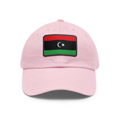 Libya Leather Patch Hat