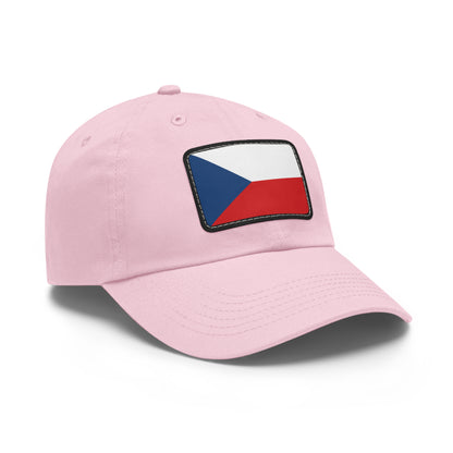 Czech Republic Leather Patch Hat