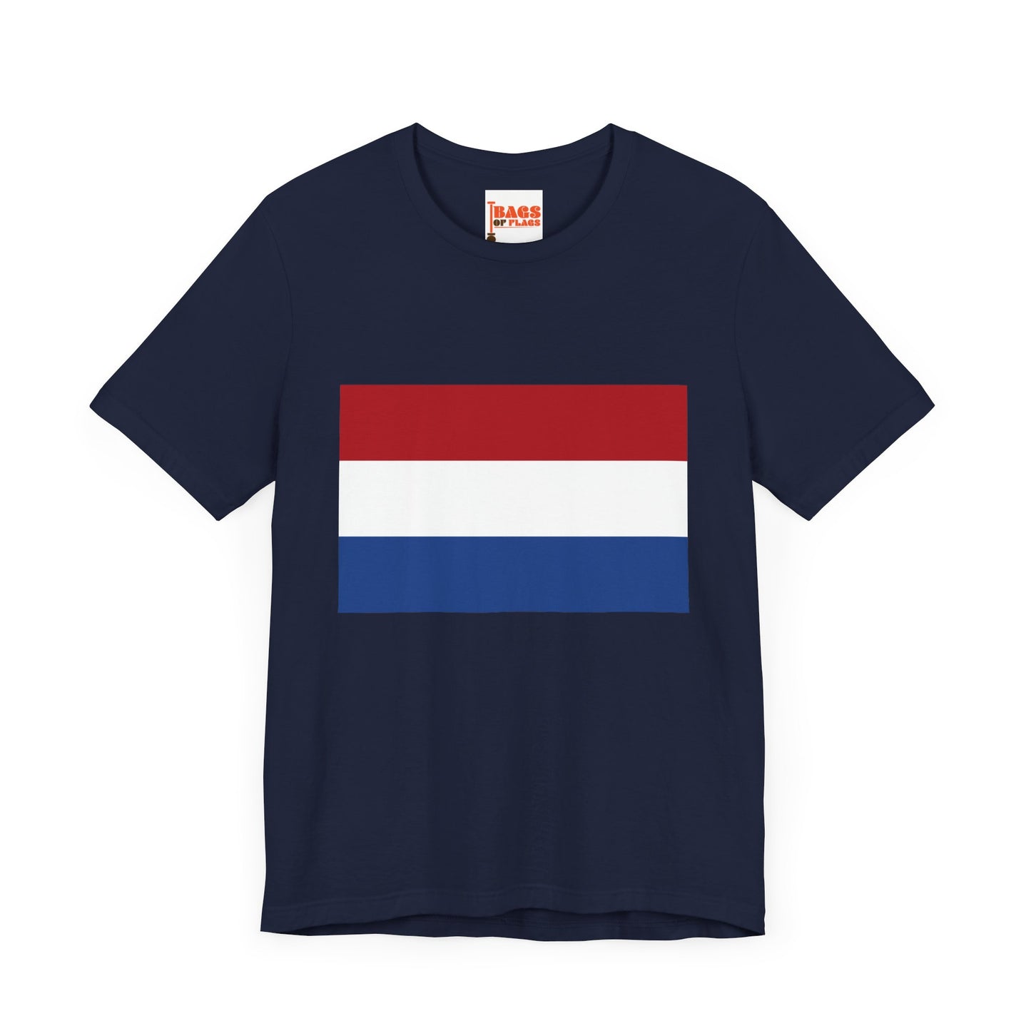 Netherlands Flag on T-shirt