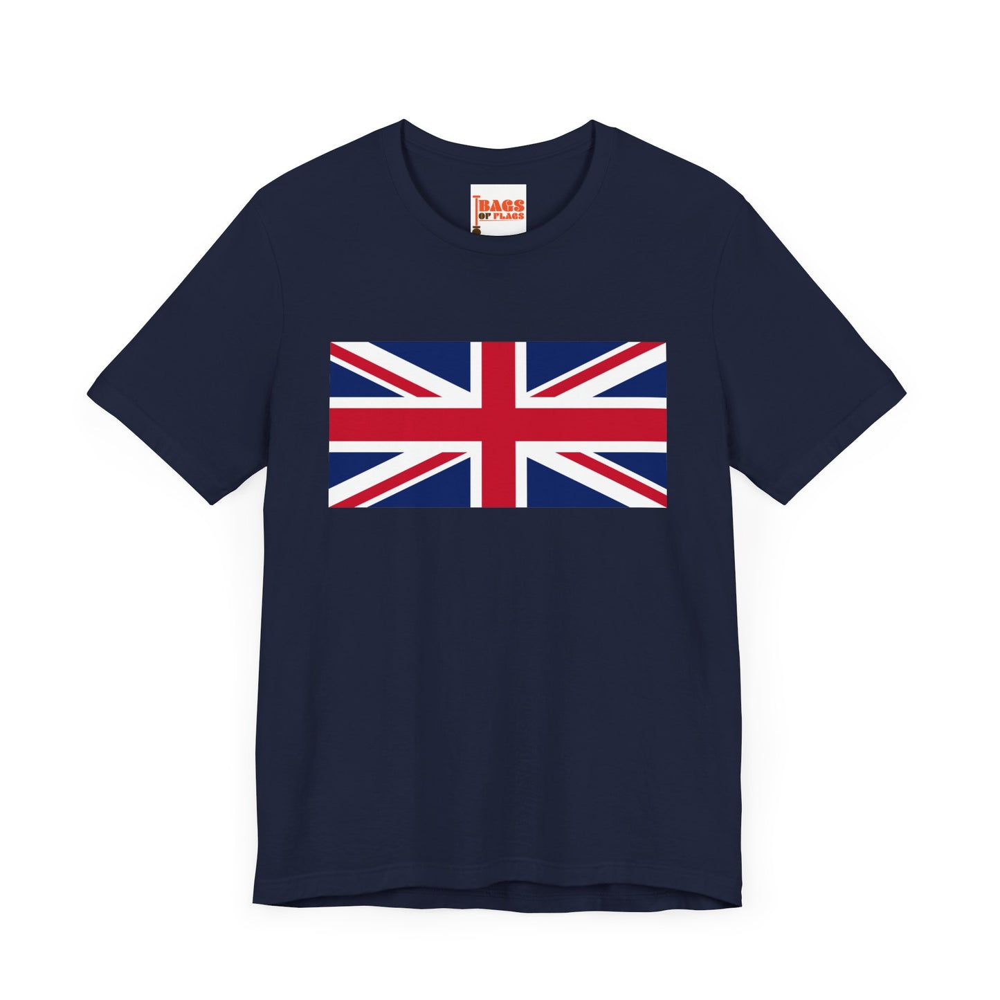 United Kingdom Flag on T-shirt