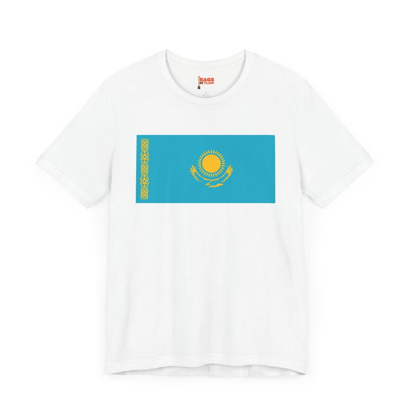 Kazakhstan Flag on T-shirt