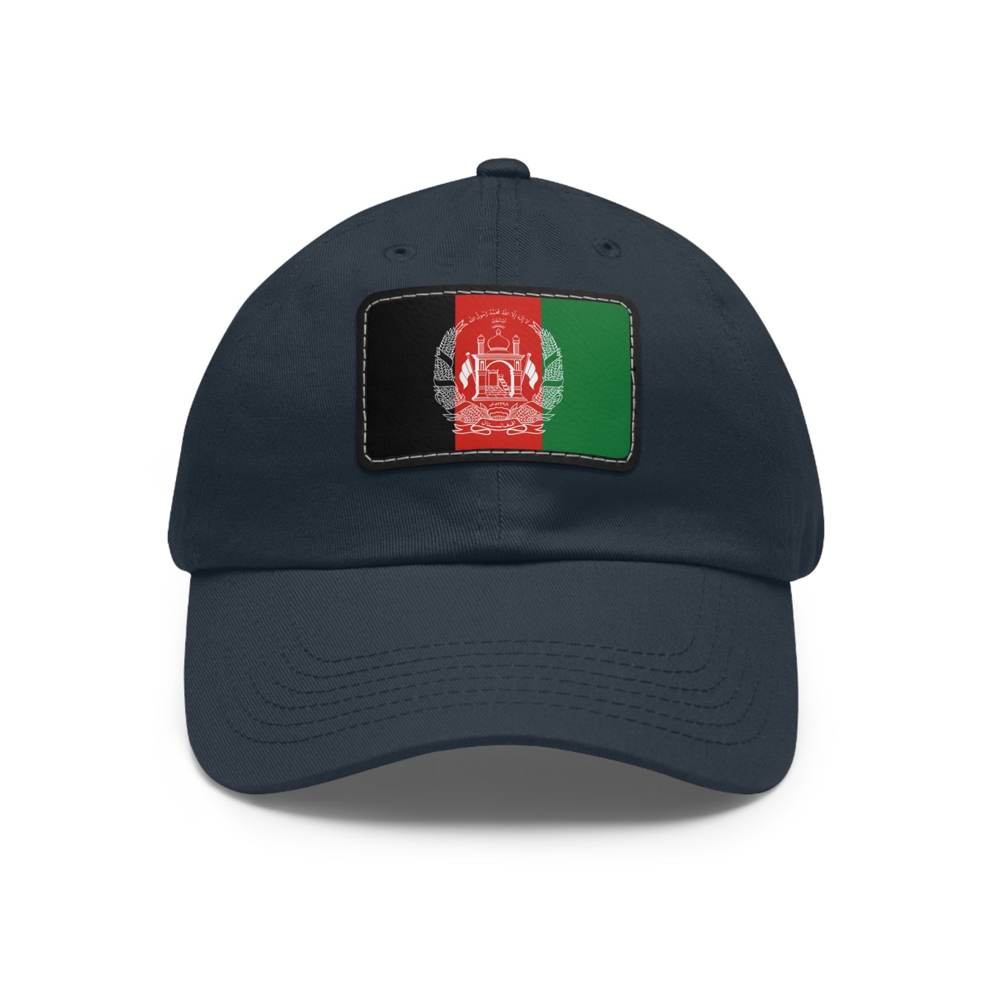 Afghanistan Leather Patch Hat