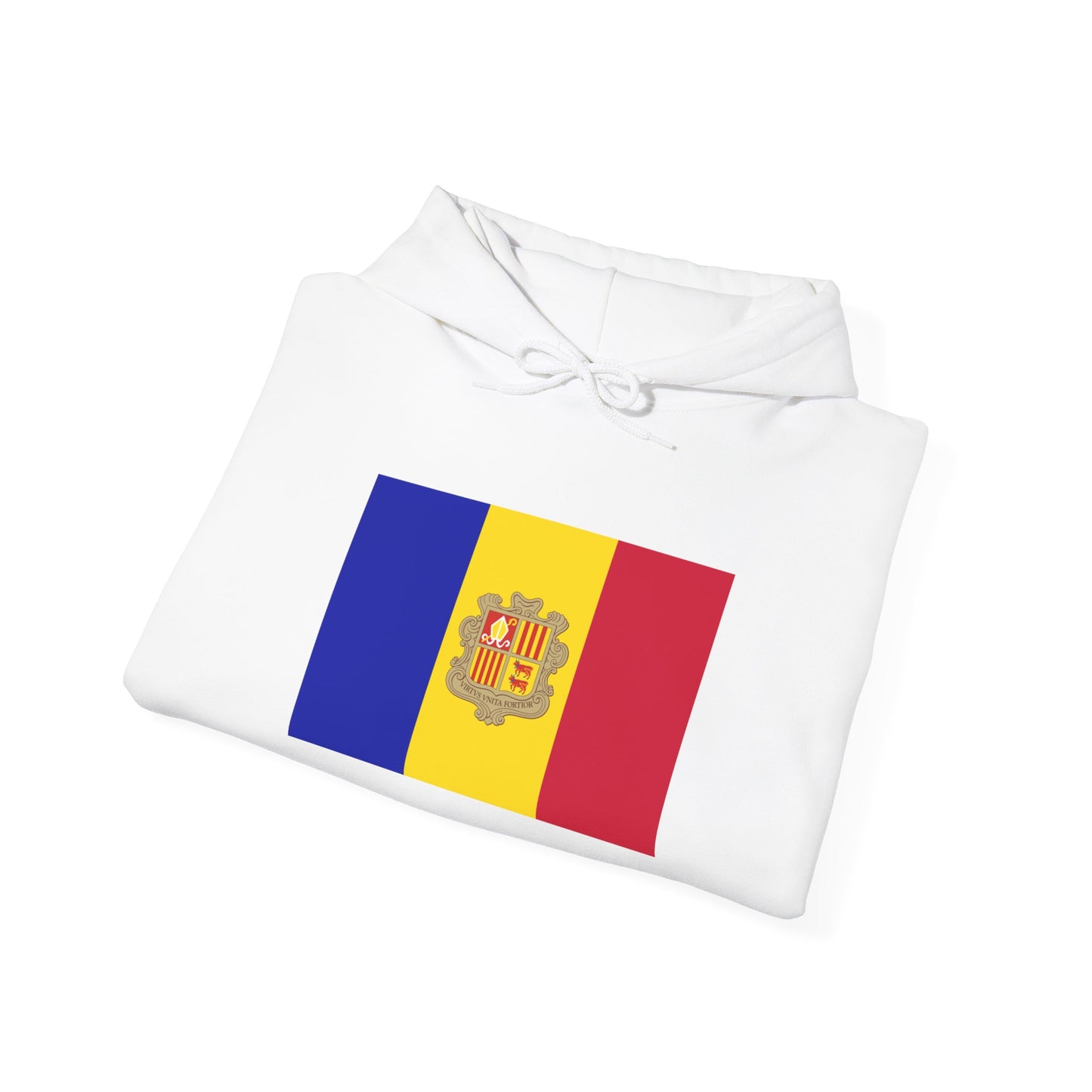 Andorra Flag Hoodies