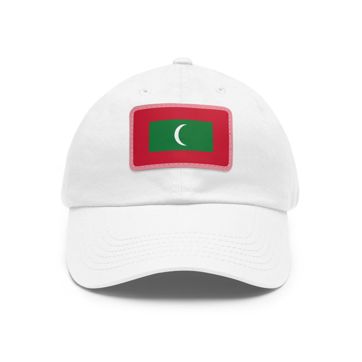 Maldives Leather Patch Hat