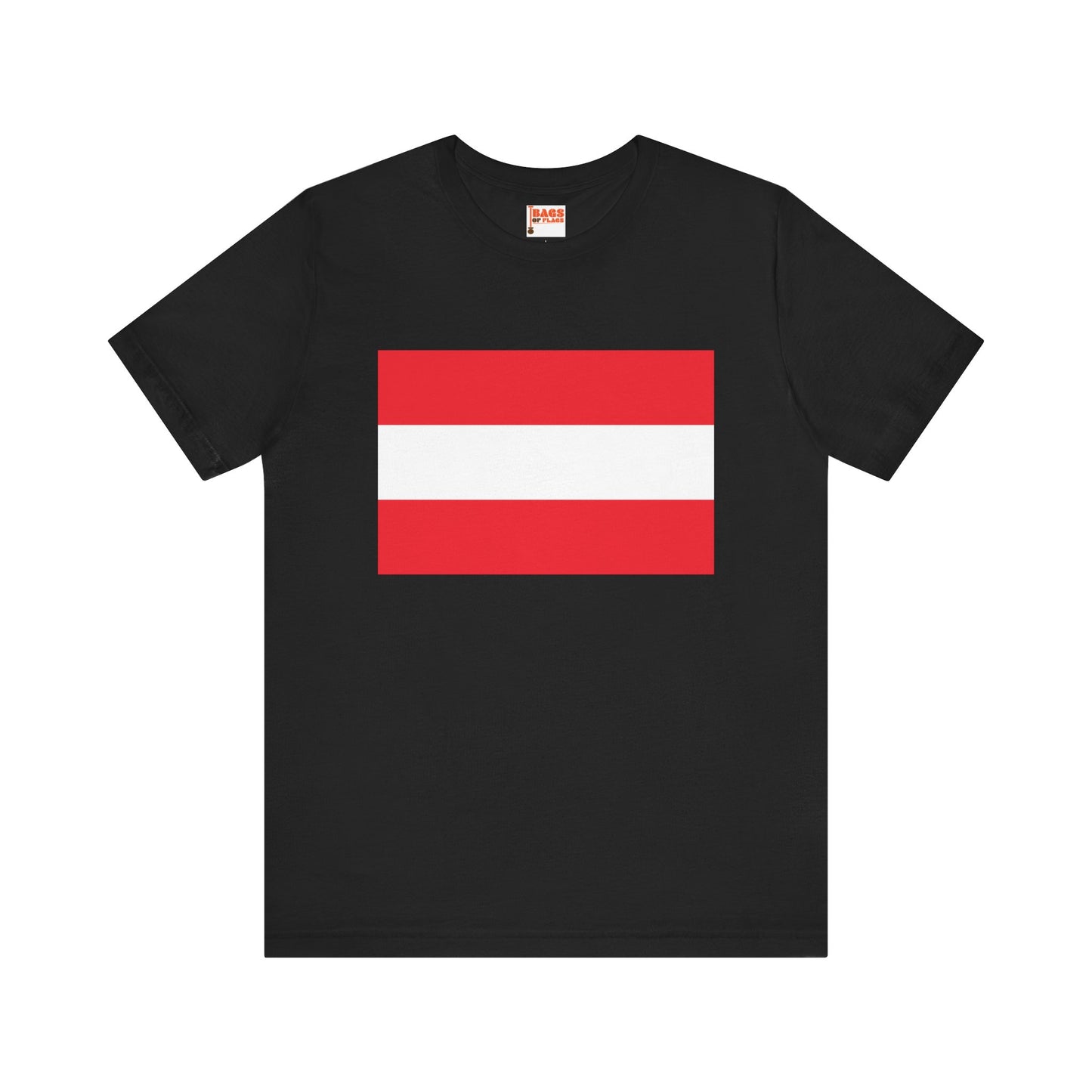 Austria Flag on T-shirt