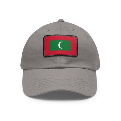 Maldives Leather Patch Hat