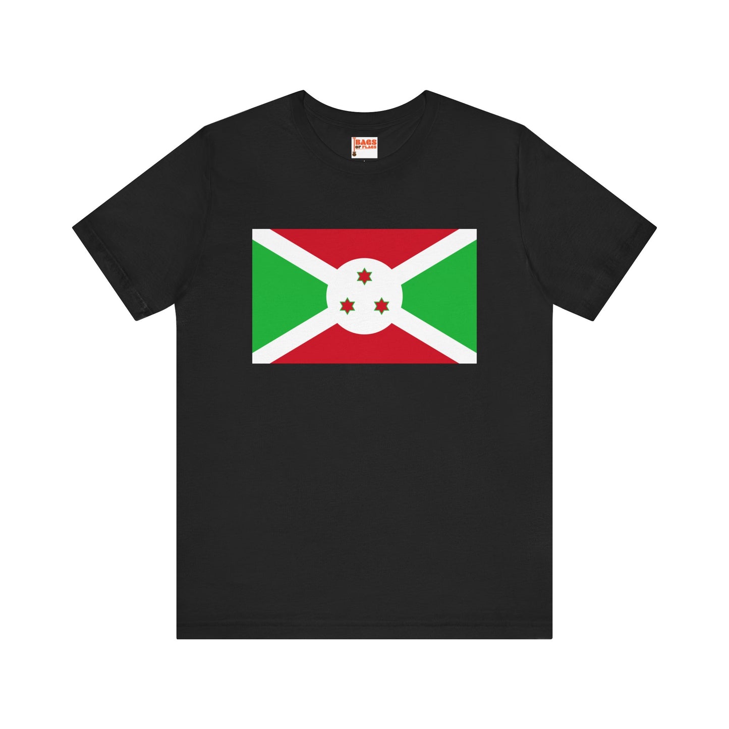Burundi Flag on T-shirt