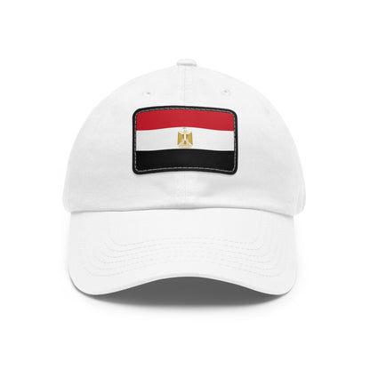 Egypt Leather Patch Hat