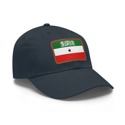 Somaliland Leather Patch Hat