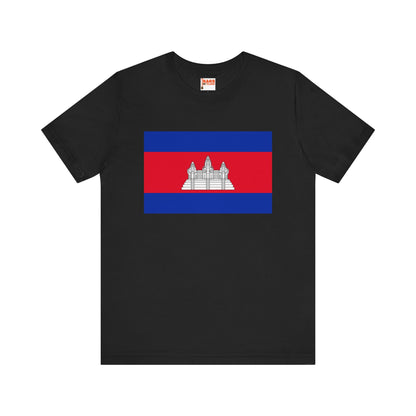 Cambodia Flag on T-shirt