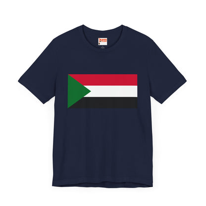 Sudan Flag on T-shirt