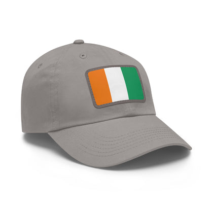 Côte d’Ivoire Leather Patch Hat