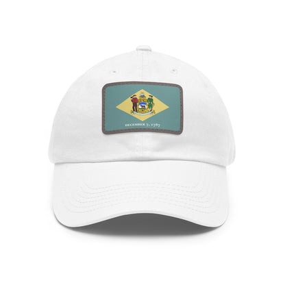 Delaware Leather Patch Hat