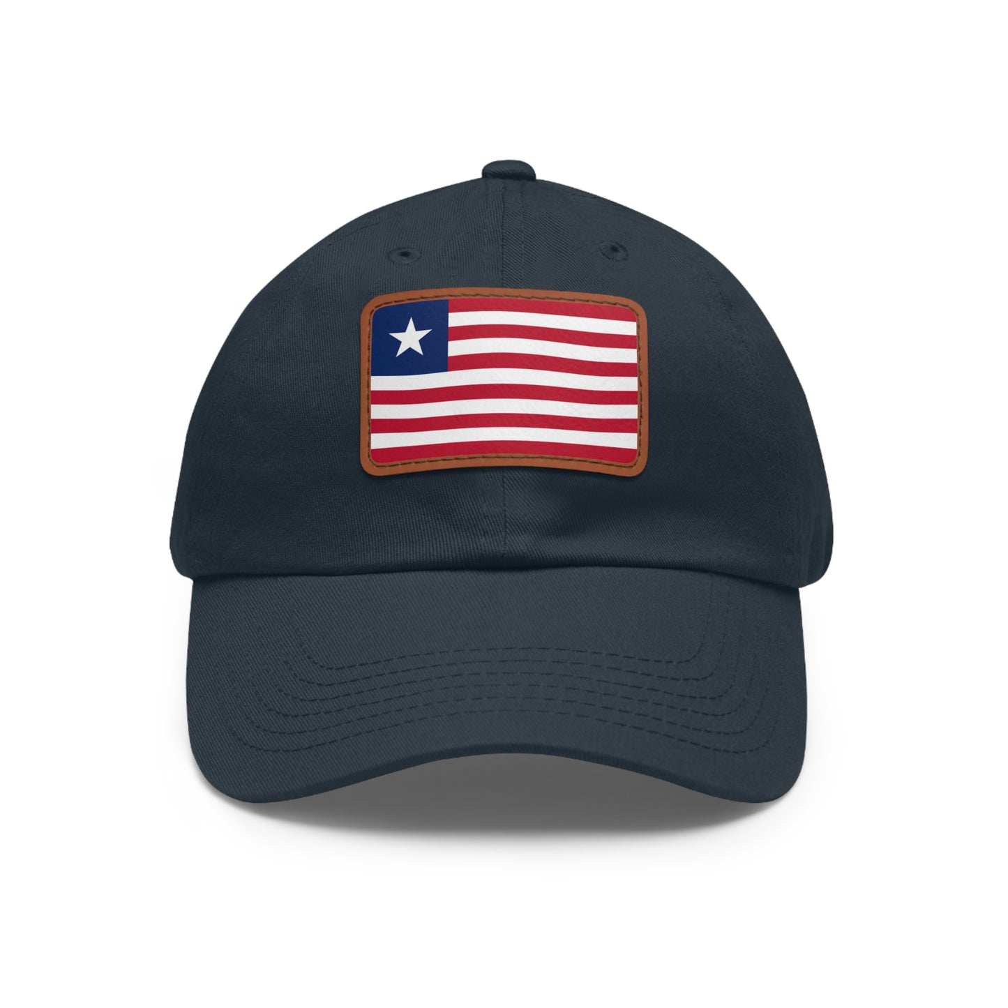 Liberia Leather Patch Hat