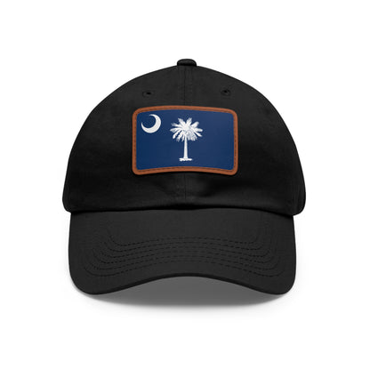 South Carolina Leather Patch Hat