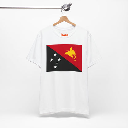 Papua New Guinea Flag on T-shirt