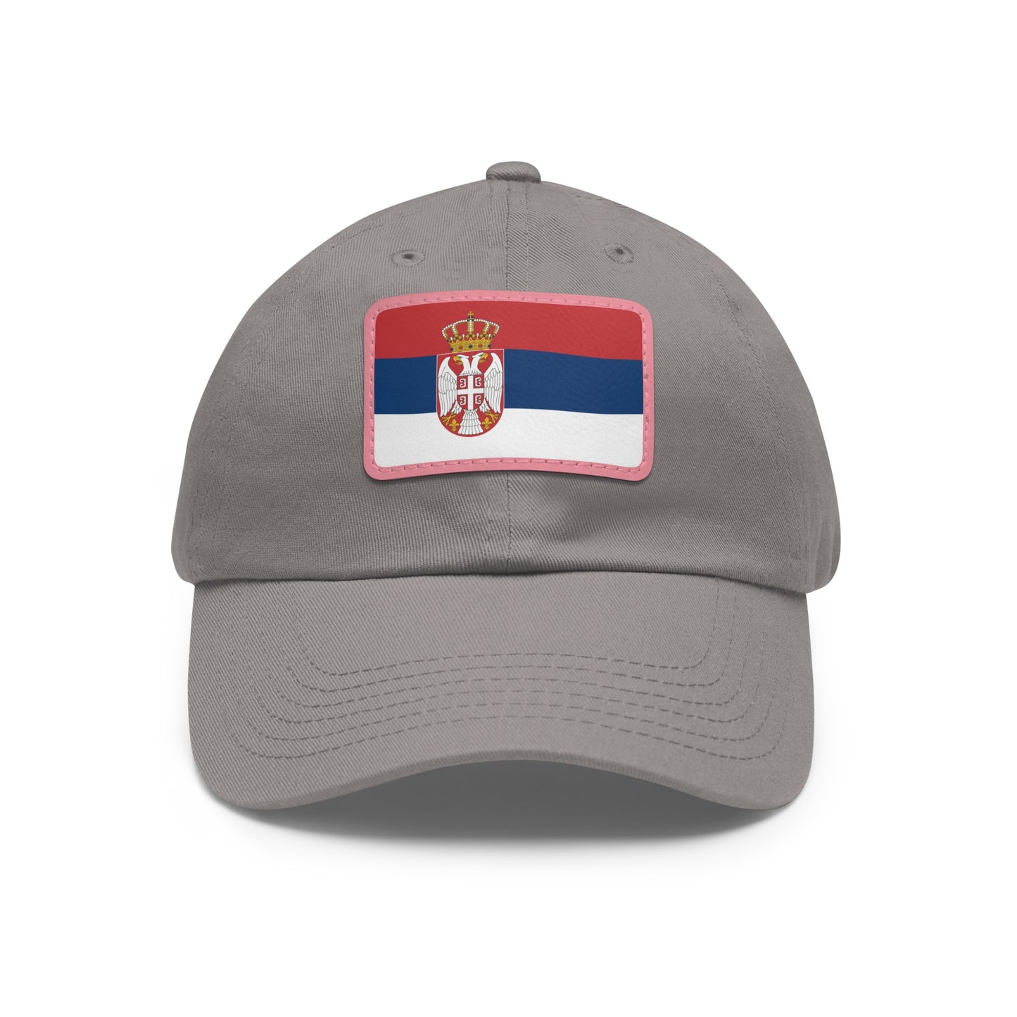 Serbia Leather Patch Hat