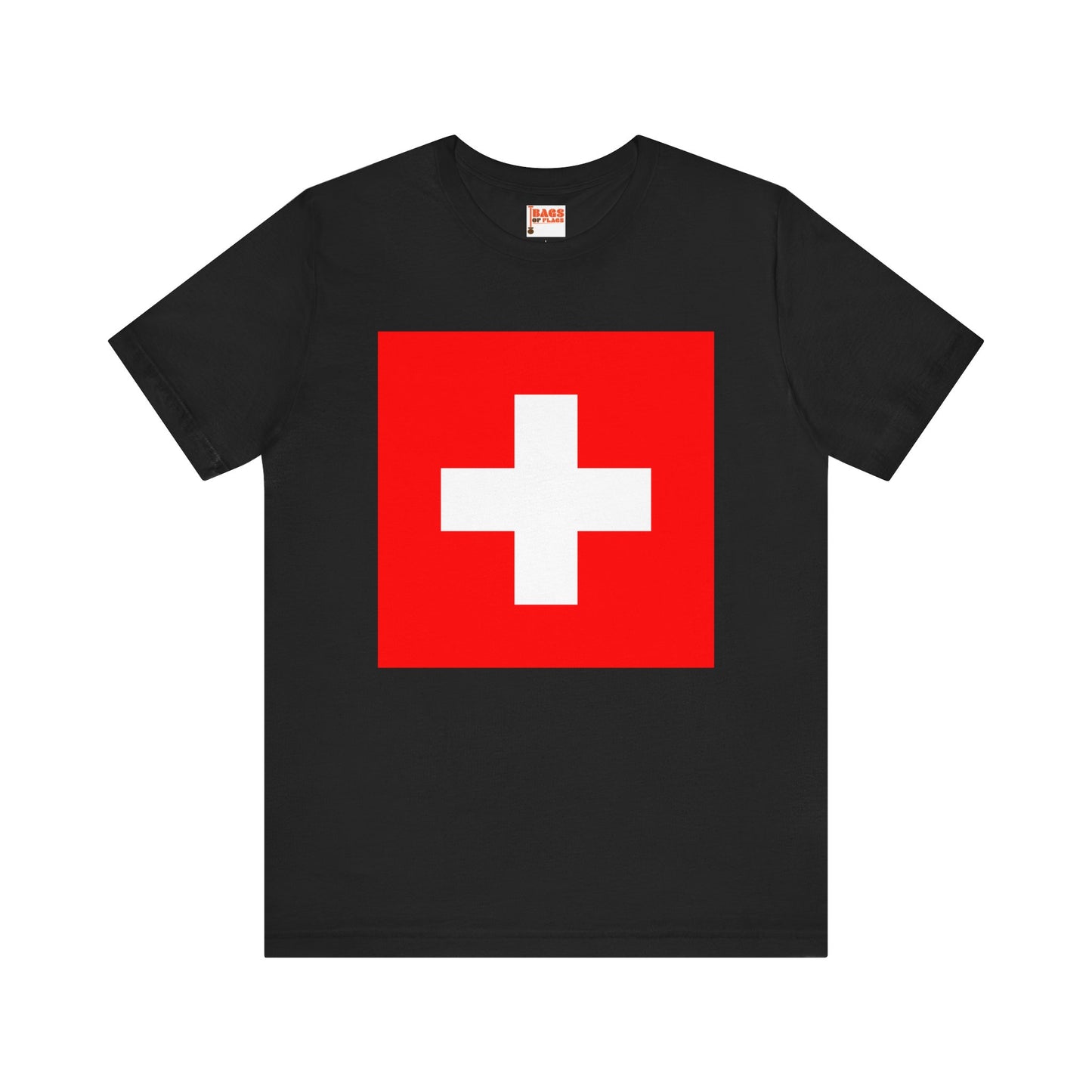 Switzerland Flag on T-shirt