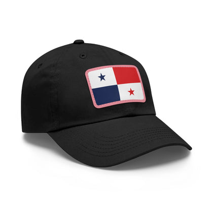 Panama Leather Patch Hat