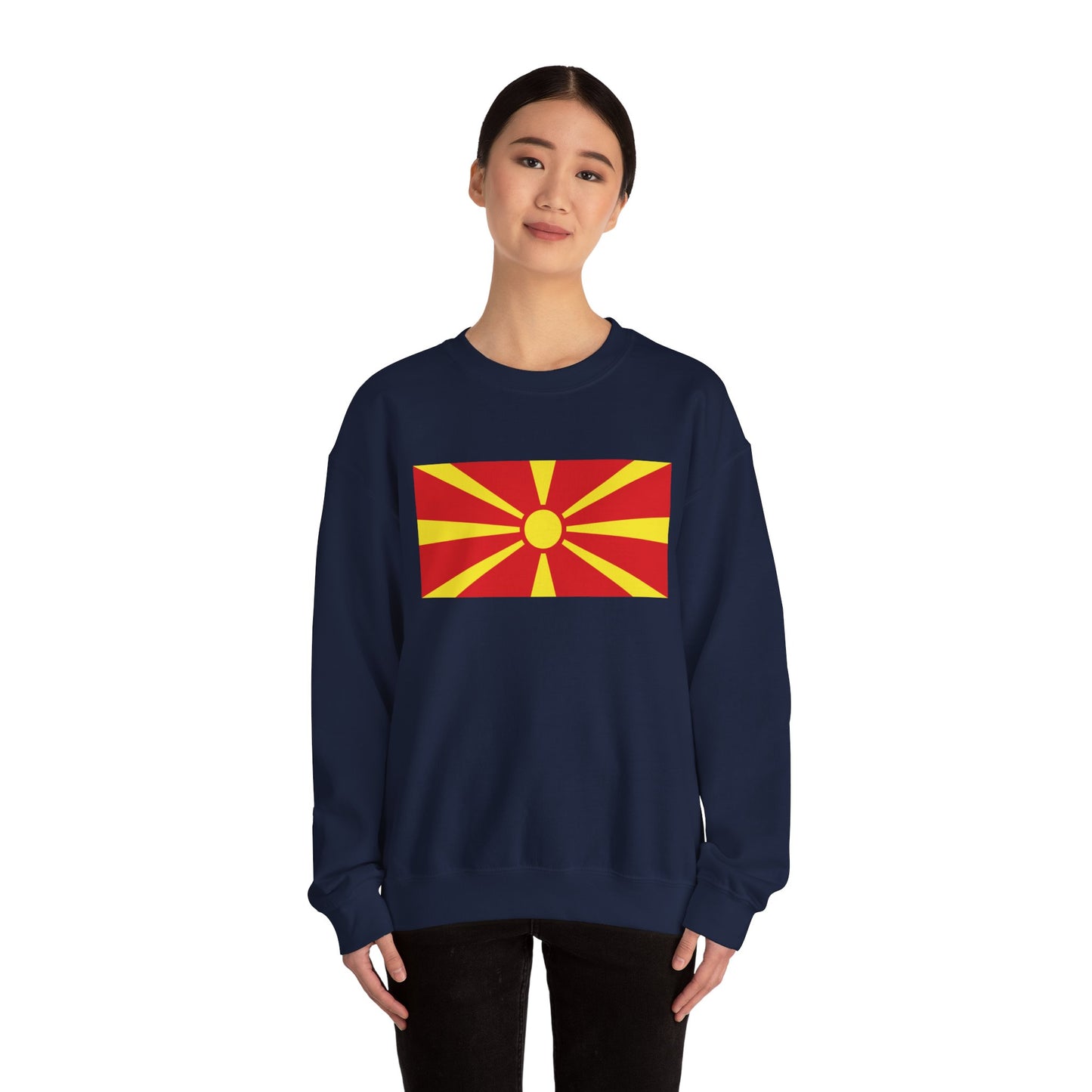 North Macedonia Flag Sweatshirt