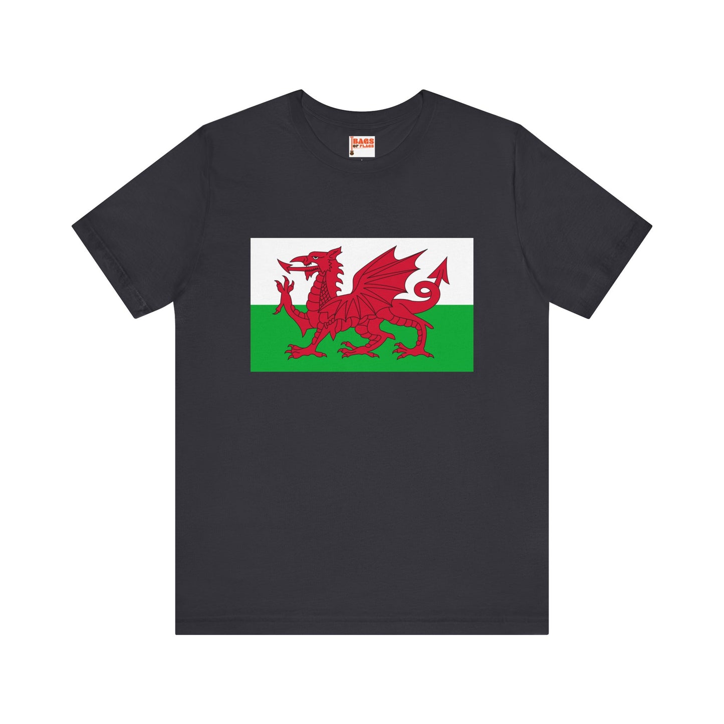 Wales Flag on T-shirt