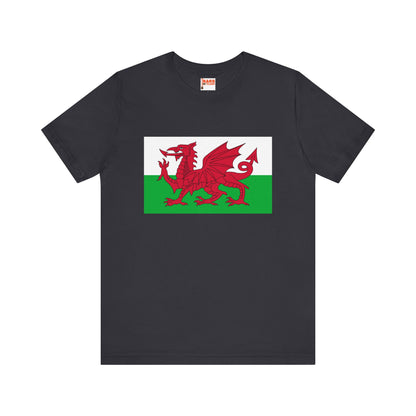 Wales Flag on T-shirt