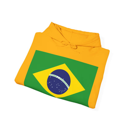 Brazil Flag on Hoodie