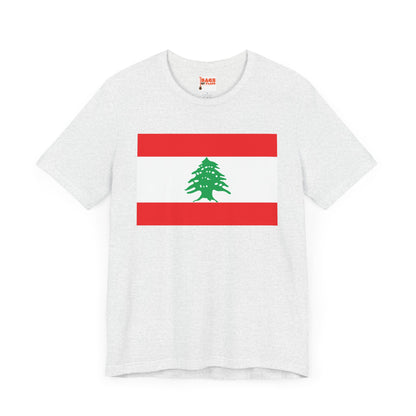 Lebanon Flag on T-shirt